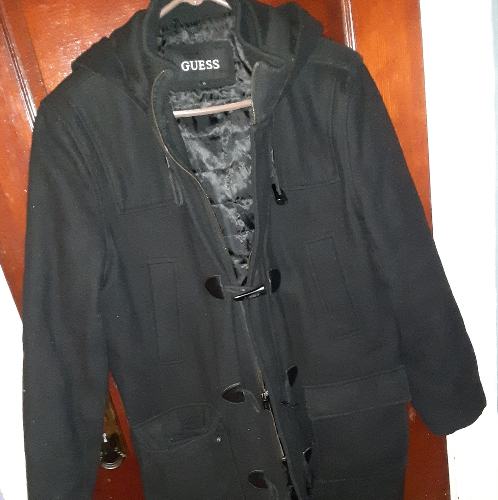 Guess mens coat M